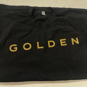 Jungkook Golden NYC Exclusive Limited Edition Times Square Event Merch T SHIRT
